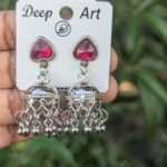 Weightless Jhumka _Pink