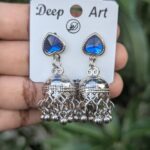 Weightless Jhumka_Blue