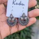 Oxisdised Earring_Gray