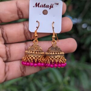 Gold Hook Jhumka
