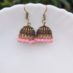 Mehandi Gold Hook Earring