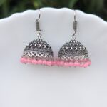 Oxidized Hook Earring