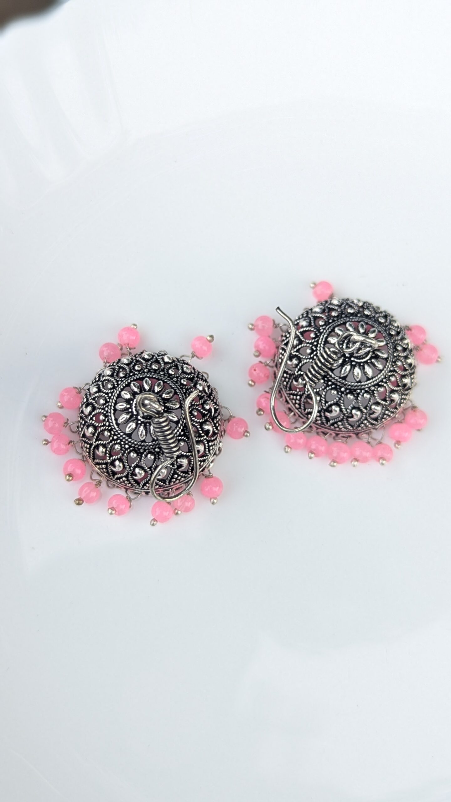 Oxidized Hook Earring - Image 2