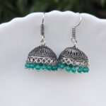 Oxidized Hook Earring