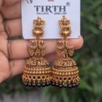 Temple Earrings _ Black