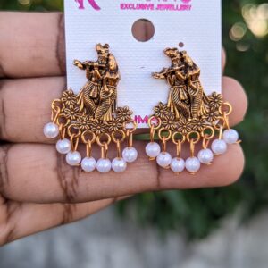 Radha Krishna Earring