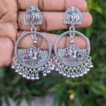 Silver Temple Earring