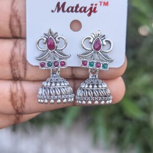 Silver Jhumka