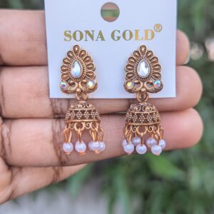 Antique Jhumka_ Small Size