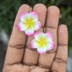 Flower Leverback Earring