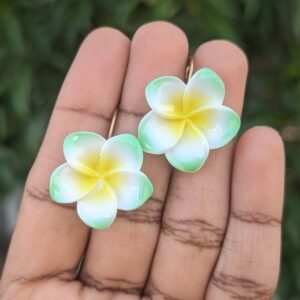 Flower Leverback Earring