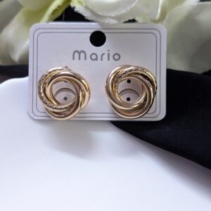 Western Earring Gold