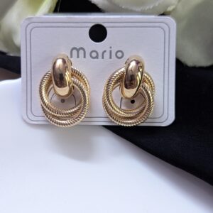 Western Earring Gold