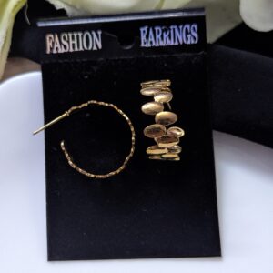 Half Circle Western Earring_Gold