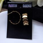 Half Circle Western Earring_Gold