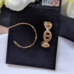 Half Circle Western Earring_Gold