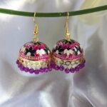 Meenakari Hook Earring – Big Size