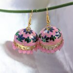 Meenakari Hook Earring – Big Size