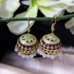 Meenakari Hook Earring – Big to Medium Size