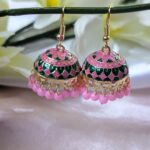 Meenakari Hook Earring – Big to Medium Size