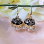 Meenakari Hook Jhumka _ Medium Size