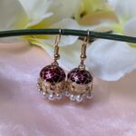 Meenakari Hook Jhumka _ Small Size