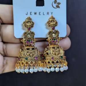 Temple Antique Jhumka