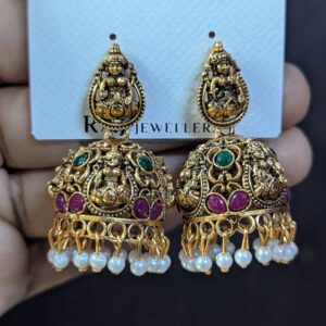 Temple Antique Jhumka