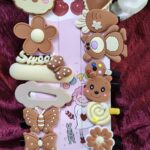 Cute Cartoon Hair Clips Card