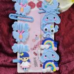Cute Cartoon Hair Clips Card