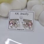 Trendy Korean Earring_Pink
