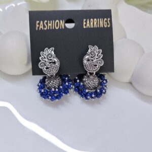 Peacock jhumka