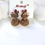 Antique peacock jhumka